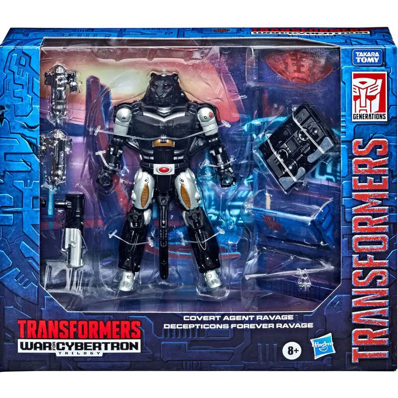 Beast Wars: Transformers WFC Deluxe Action Figures Covert Agent Ravage & Decepticon Forever Ravage product photo