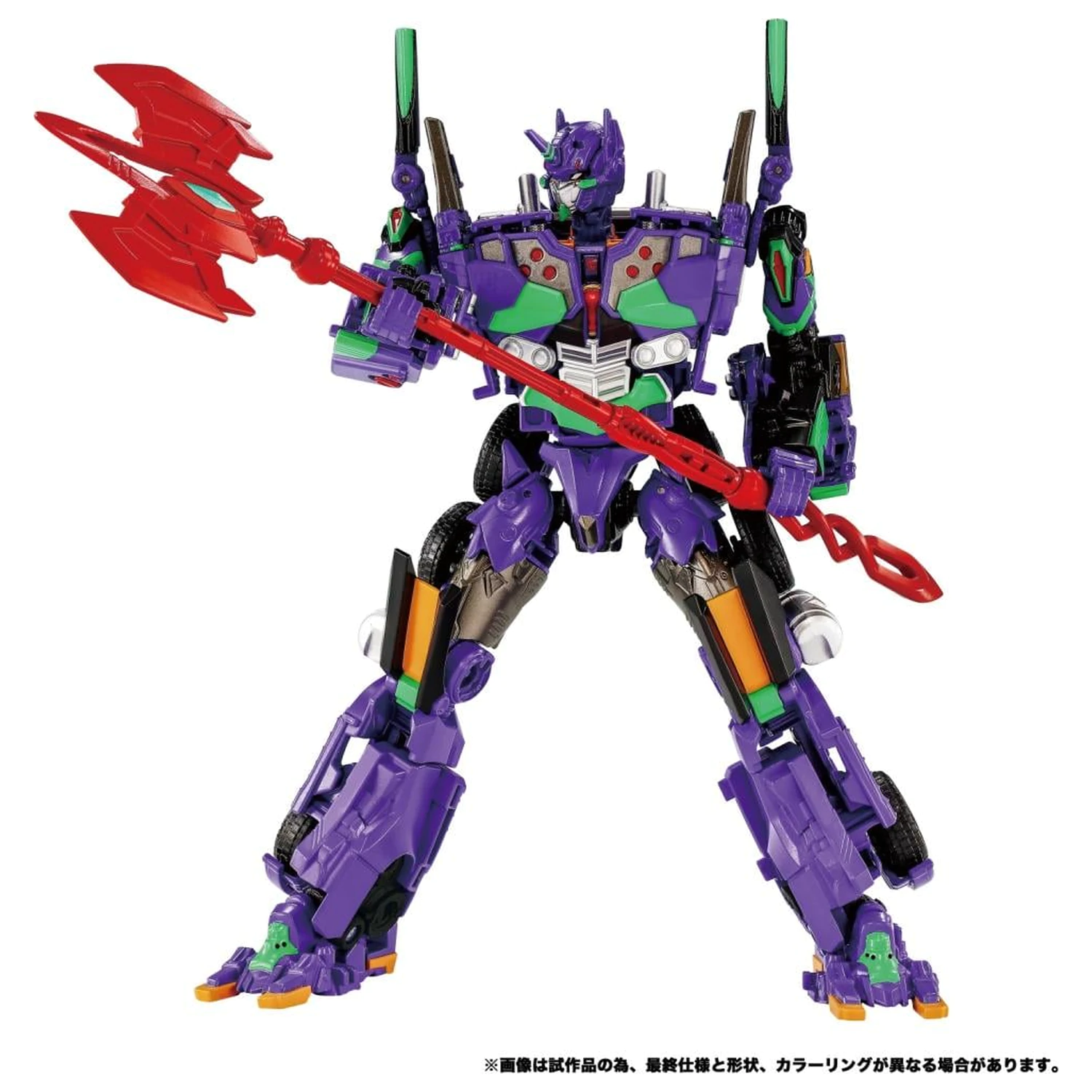 Transformers x Evangelion AME 01 Figure Synergenex Series 25cm product photo