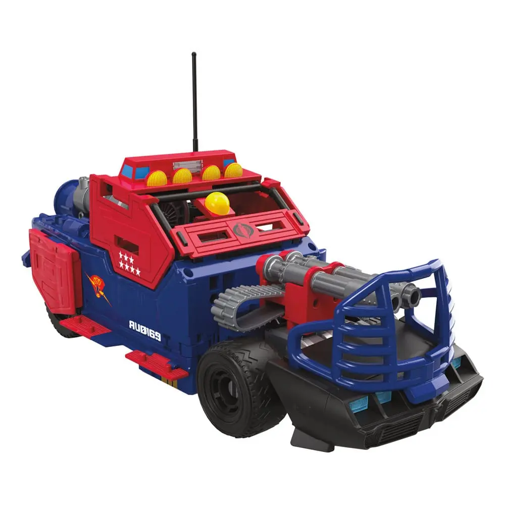 Transformers x G.I. Joe Action Figures Decepticon Soundwave Dreadnok Thunder Machine with Zarana &amp; Zartan product photo