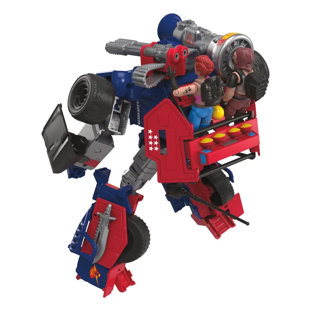 Transformers x G.I. Joe Action Figures Decepticon Soundwave Dreadnok Thunder Machine with Zarana &amp; Zartan product photo