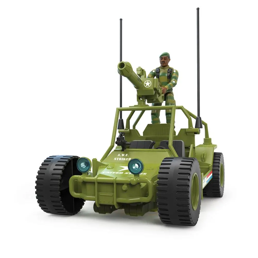 Transformers x G.I. Joe Mash-Up Bumblebee A.W.E. Striker with Lonzo `Stalker´ Wilkinson Action Figure 23 cm product photo