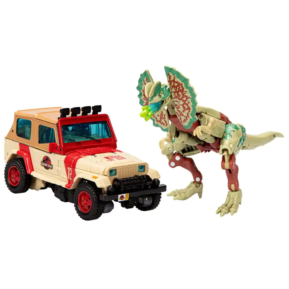 Transformers x Jurassic Park Action Figure 2-Pack Dilophocon & Autobot JP12 termékfotó