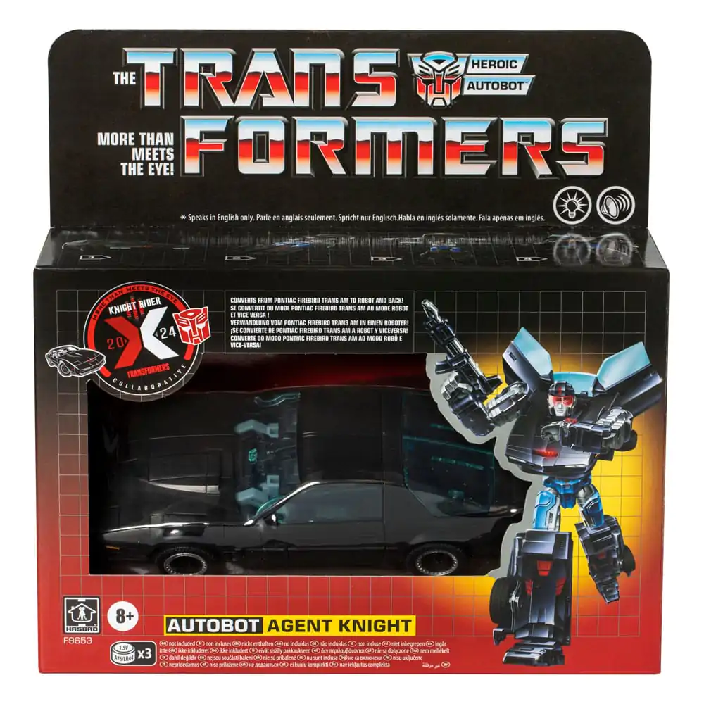 Transformers x Knight Rider Action Figure Autobot Agent Knight 16 cm product photo
