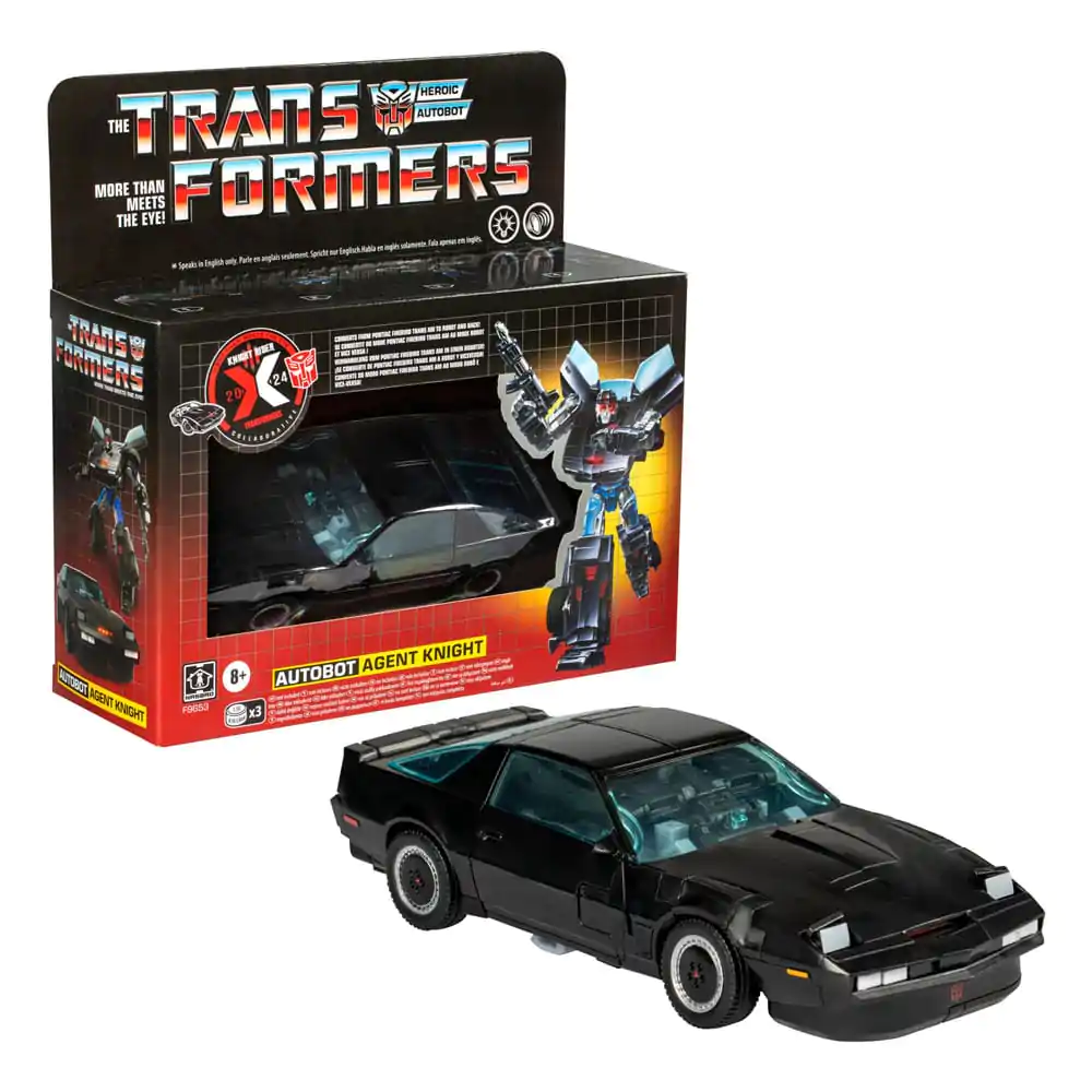 Transformers x Knight Rider Action Figure Autobot Agent Knight 16 cm product photo