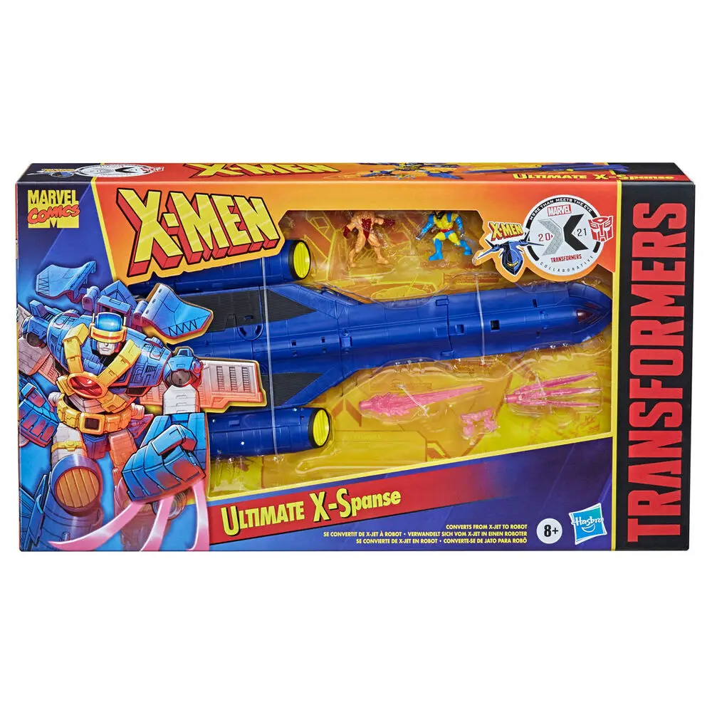 Transformers x Marvel X-Men Animated Action Figure Ultimate X-Spanse 22 cm termékfotó