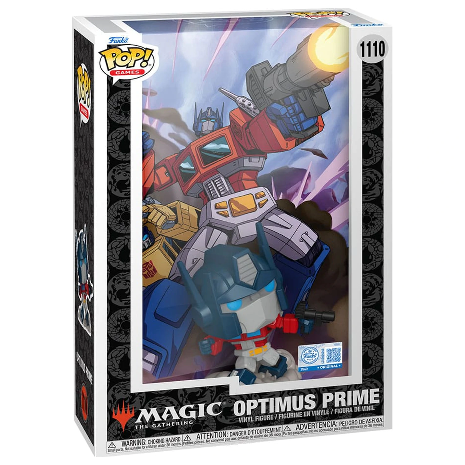 Transformers X MTG Funko POP! Comic Covers Vinyl Figure Optimus Prime (Magic the Gathering) product photo