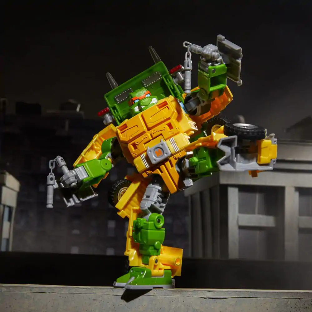 Transformers x Teenage Mutant Ninja Turtles Action Figure Party Wallop 18 cm product photo