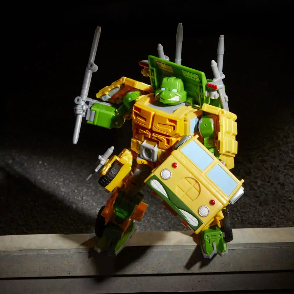 Transformers x Teenage Mutant Ninja Turtles Action Figure Party Wallop 18 cm product photo