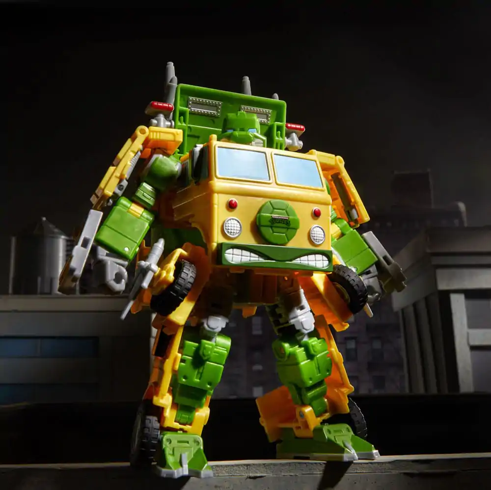 Transformers x Teenage Mutant Ninja Turtles Action Figure Party Wallop 18 cm product photo