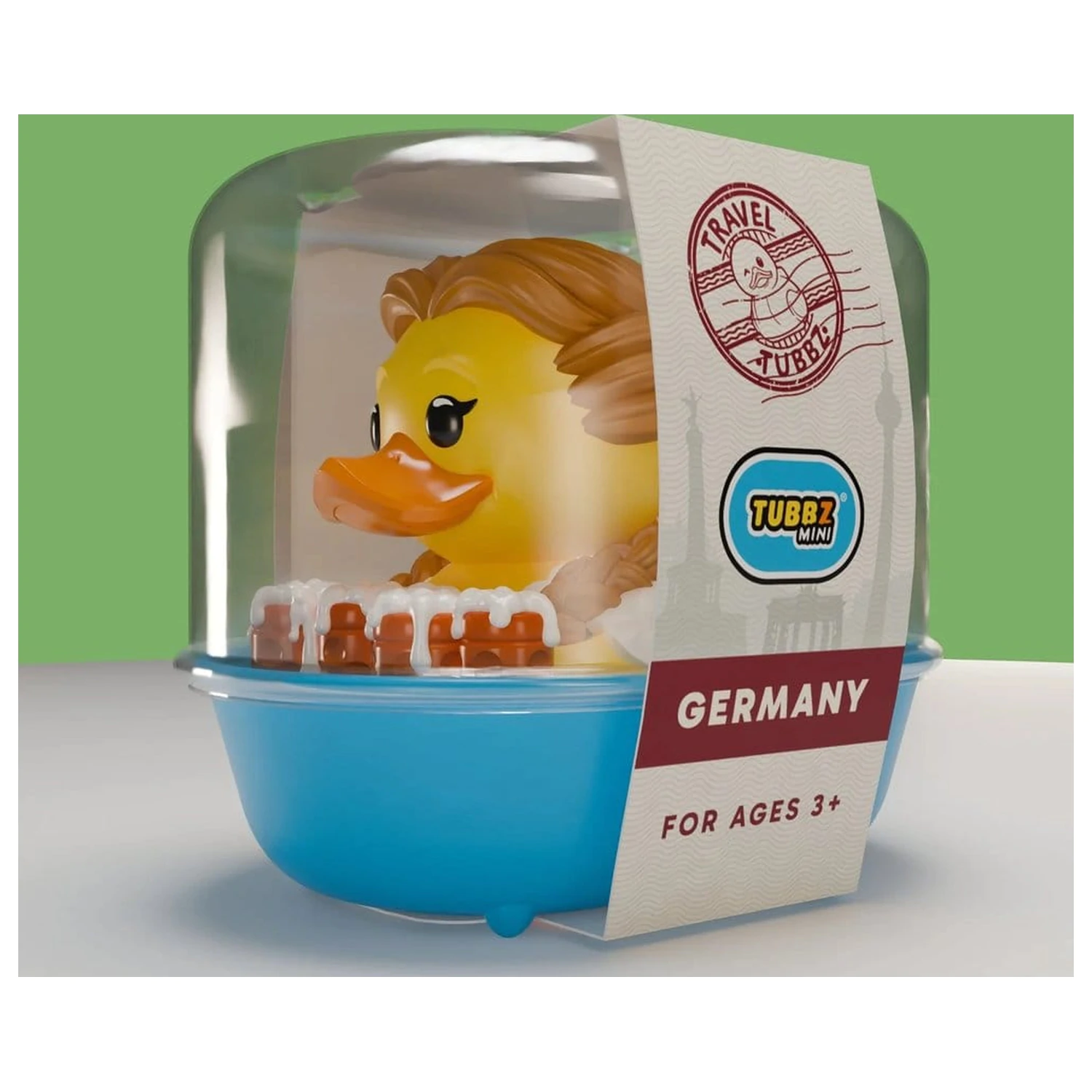 Travel Tubbz Mini PVC Figure Germany 5 cm   product photo