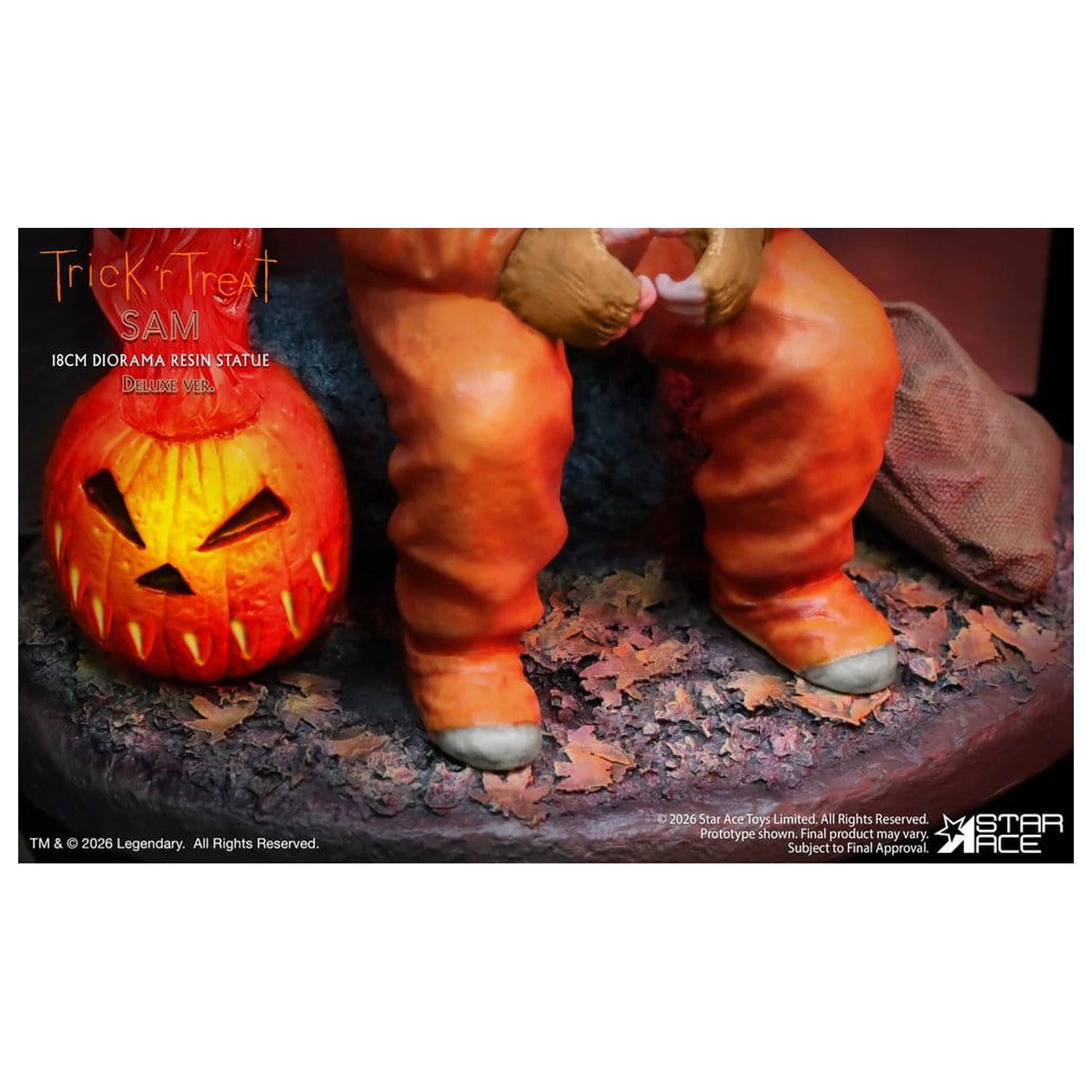Trick R Treat Diorama Resin Statue Sam DX 18 cm product photo