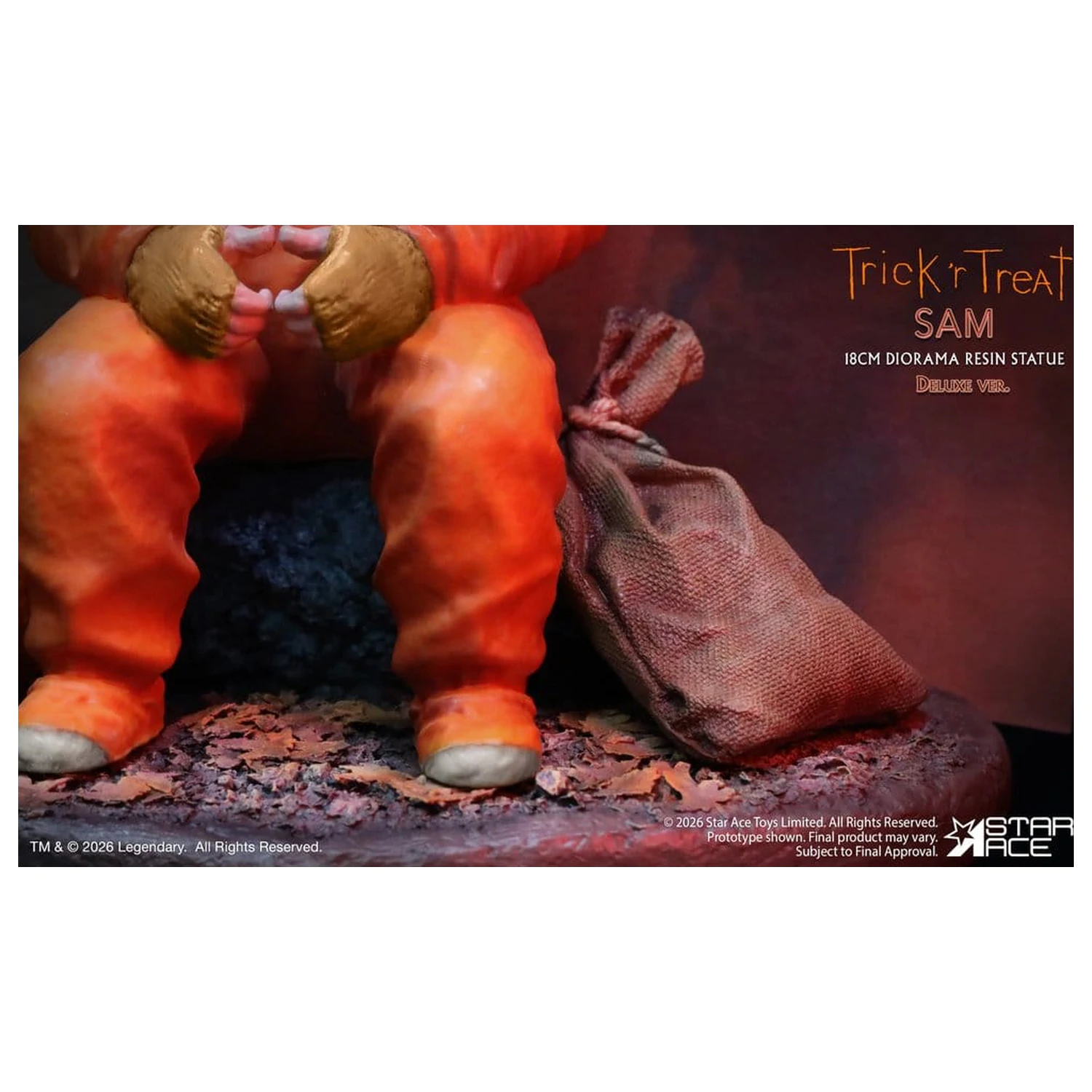 Trick R Treat Diorama Resin Statue Sam DX 18 cm product photo
