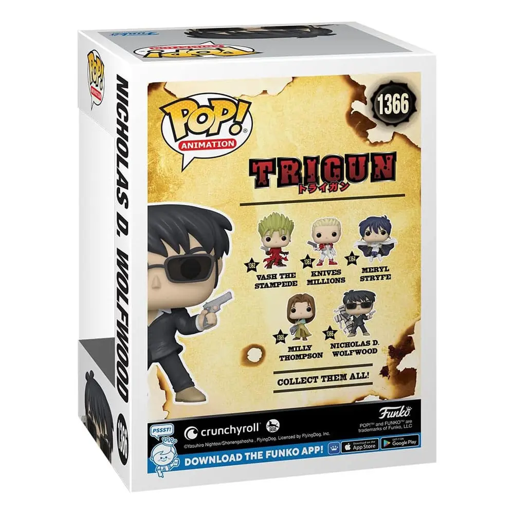 Trigun POP! Television Vinyl Figure Wolfwood 9 cm product photo