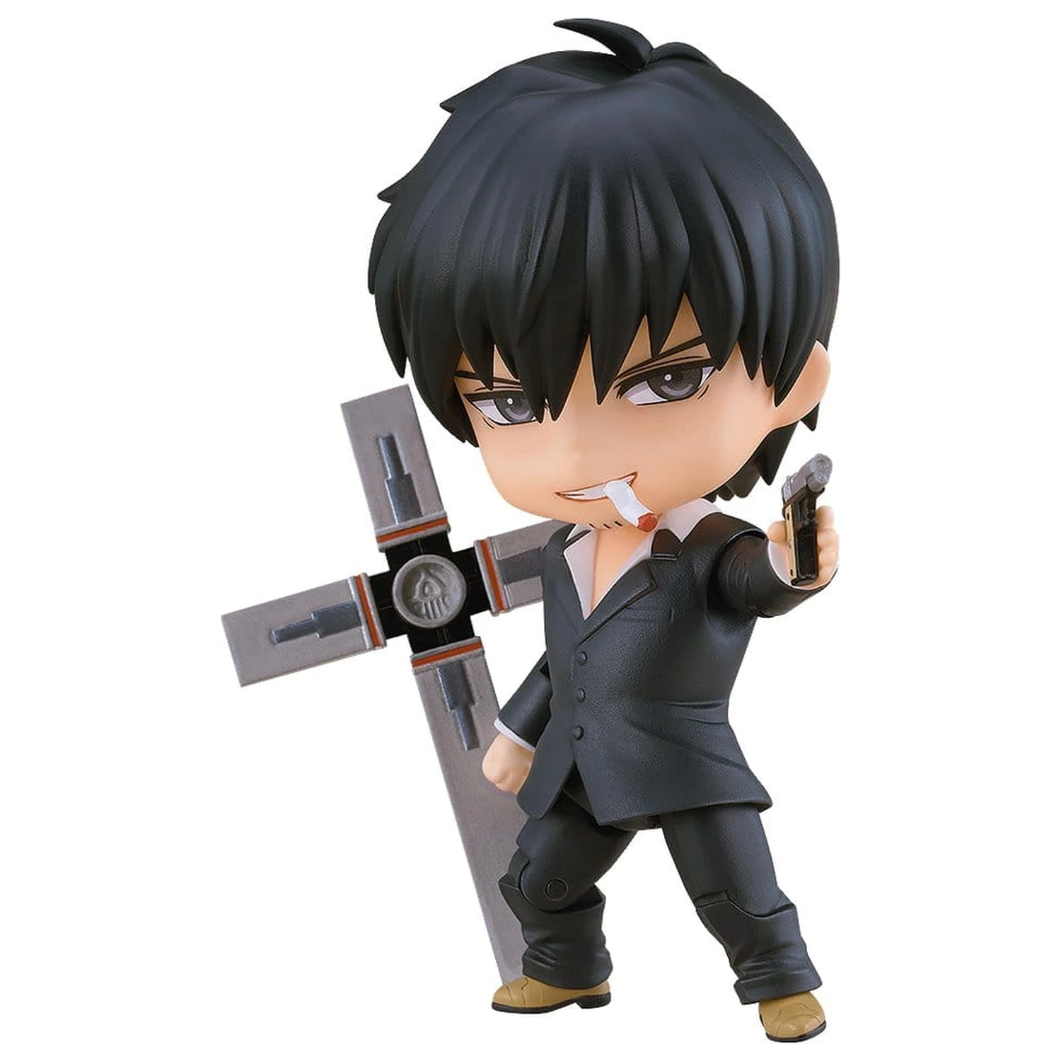 Trigun Nendoroid Action Figure Nicholas D. Wolfwood 10 cm product photo