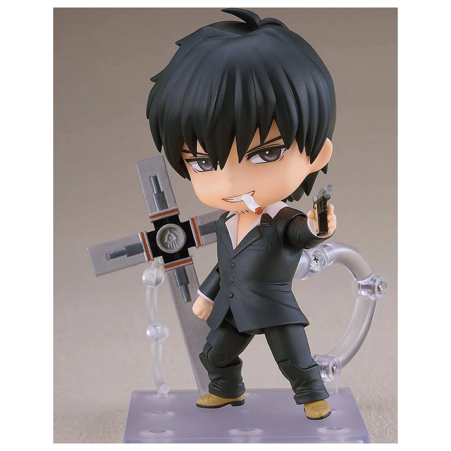 Trigun Nendoroid Action Figure Nicholas D. Wolfwood 10 cm product photo