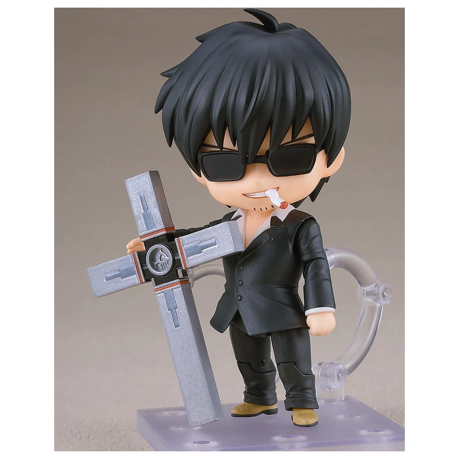Trigun Nendoroid Action Figure Nicholas D. Wolfwood 10 cm product photo