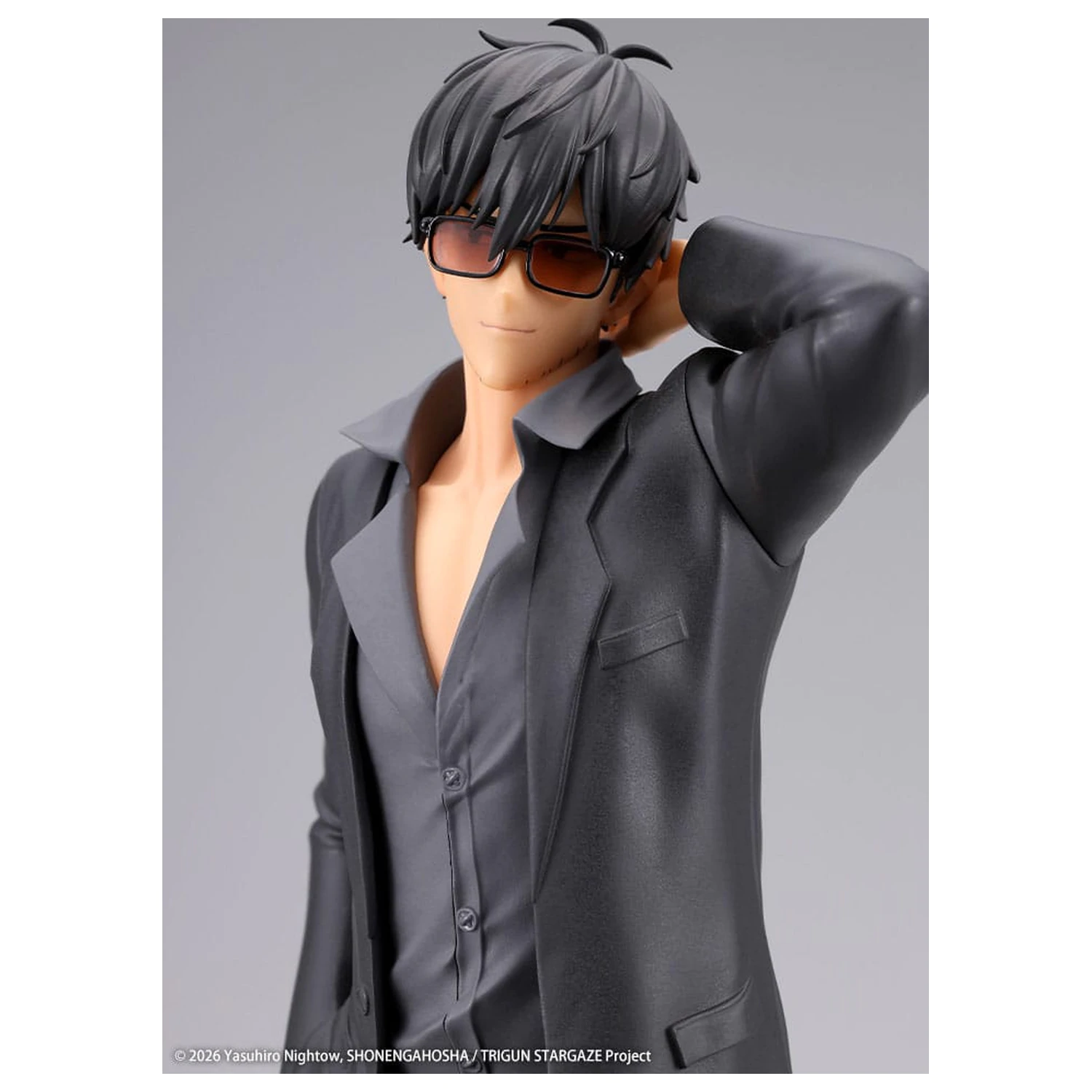 Trigun Stampede Oshi Works Statue 1/8 Nicholas D. Wolfwood 22 cm   product photo