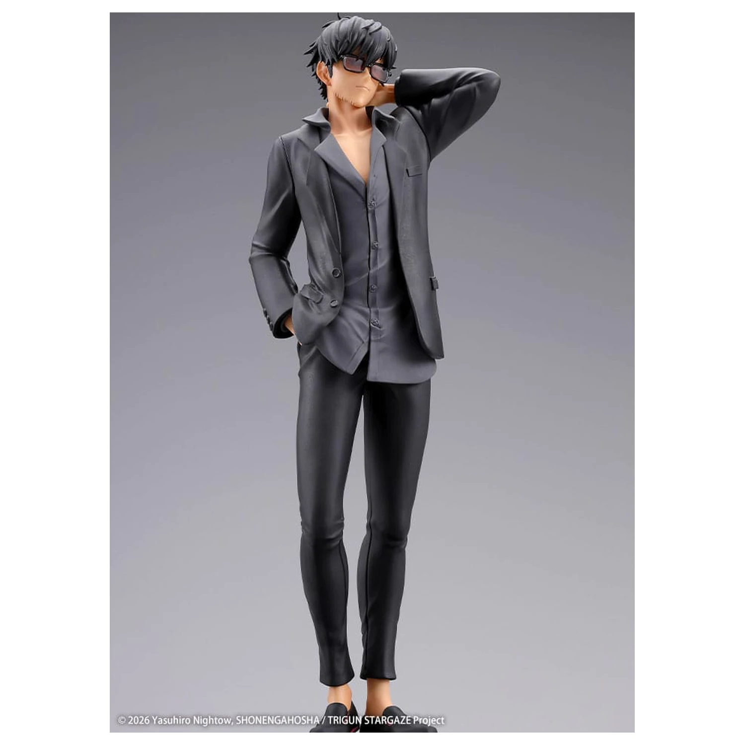 Trigun Stampede Oshi Works Statue 1/8 Nicholas D. Wolfwood 22 cm   product photo