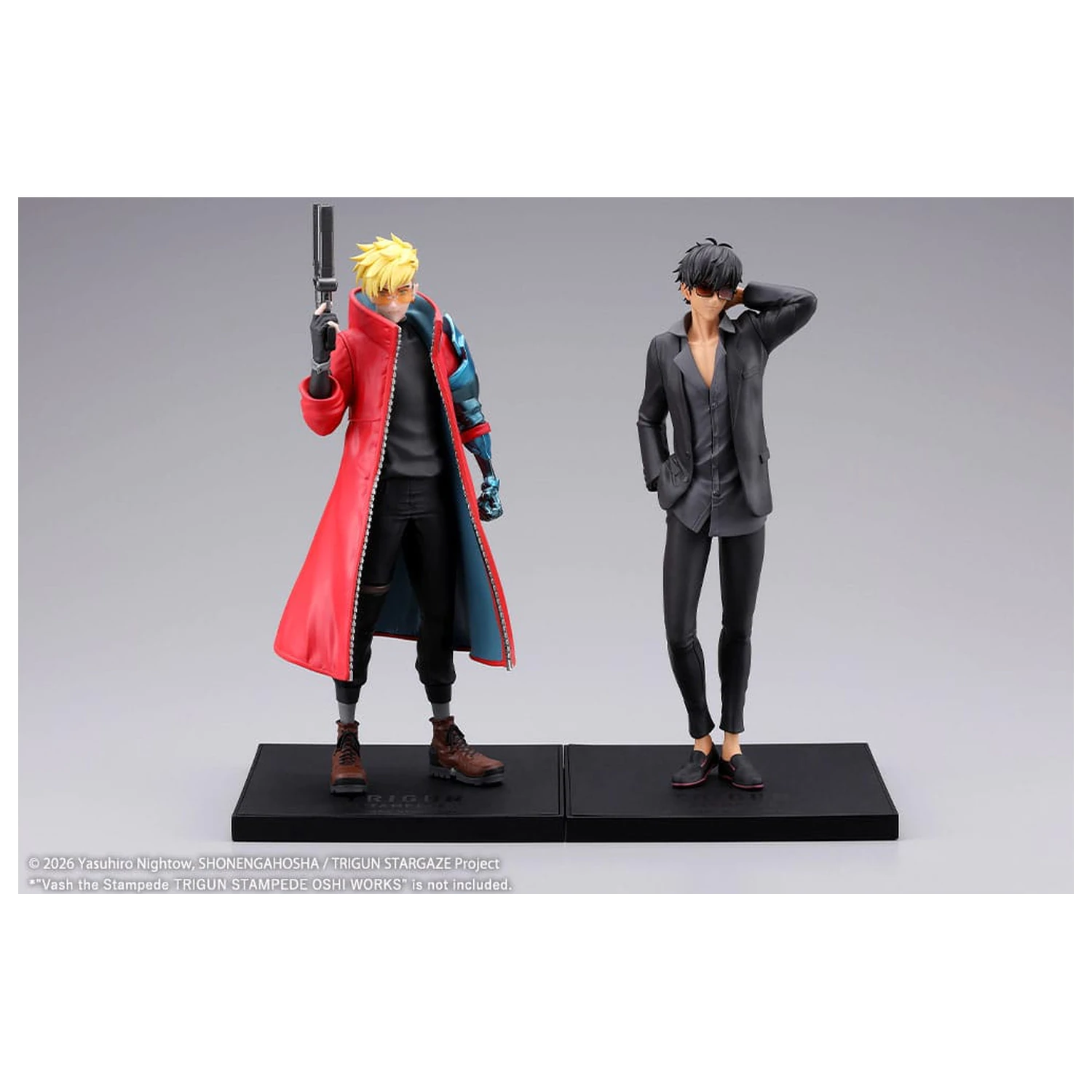 Trigun Stampede Oshi Works Statue 1/8 Nicholas D. Wolfwood 22 cm   product photo