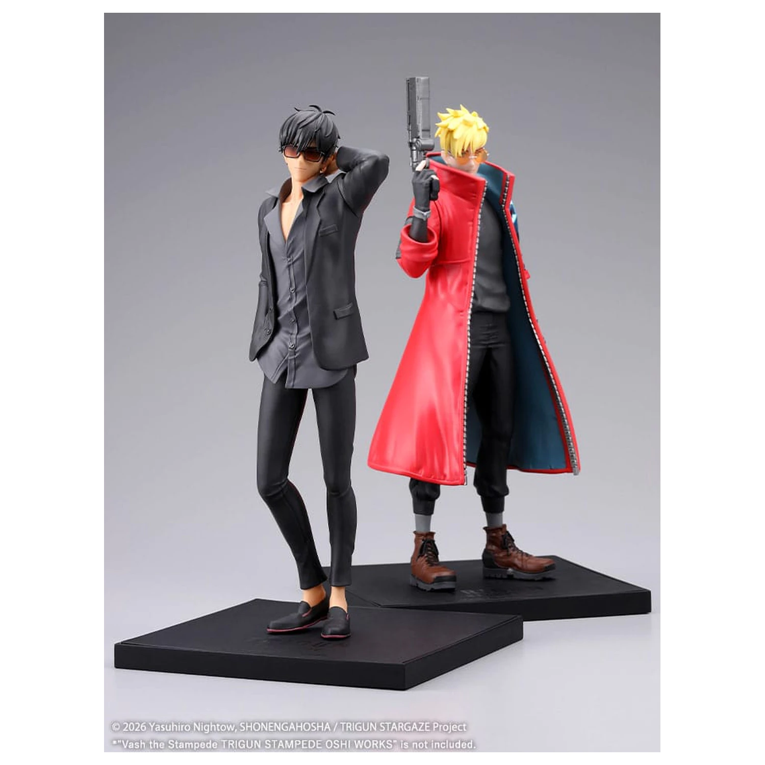 Trigun Stampede Oshi Works Statue 1/8 Nicholas D. Wolfwood 22 cm   product photo