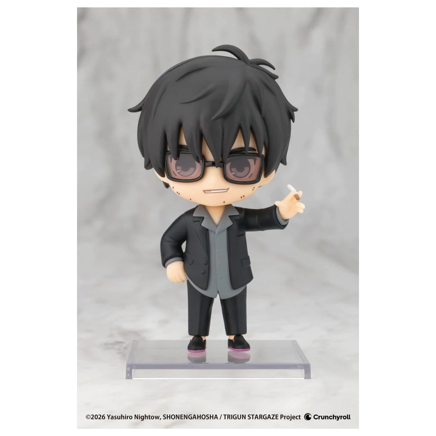 Trigun Stargaze Oshi Works Mini Mini Figure Nicholas D. Wolfwood 10 cm product photo