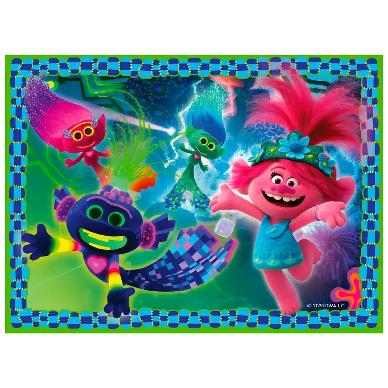 Trolls 2 puzzle 12-16-20-24pcs product photo