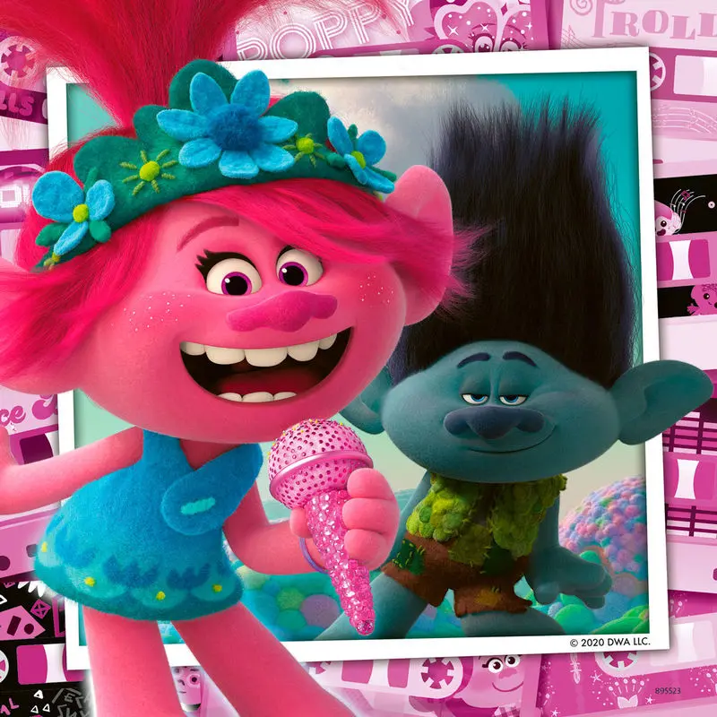 Trolls 2 puzzle 3x49pcs product photo
