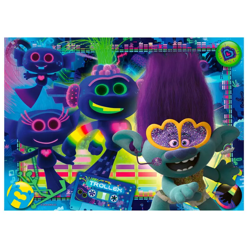 Trolls 2 puzzle 4x100pcs product photo