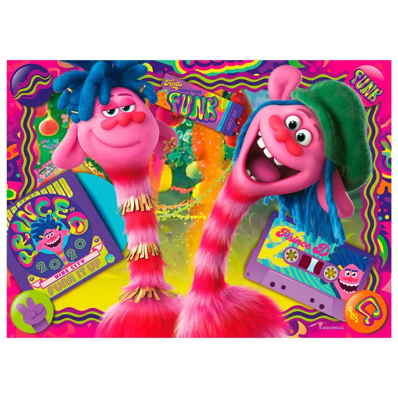 Trolls 2 puzzle 4x100pcs product photo