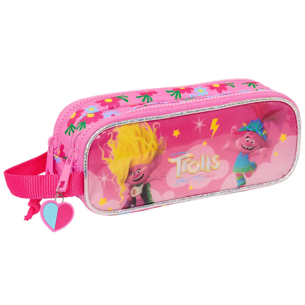 Trolls 3 double pencil case product photo