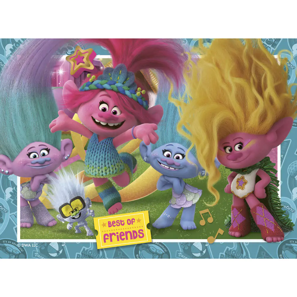 Trolls 3 puzzle 12-16-20-24pcs product photo