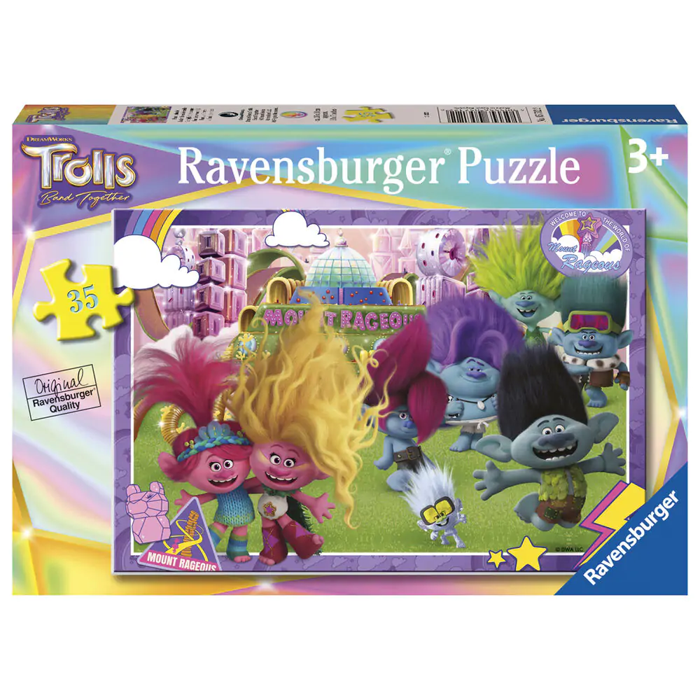 Trolls 3 puzzle 35pcs product photo