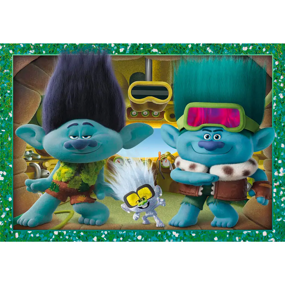 Trolls 3 puzzle 4 12-16-20-24pzs product photo
