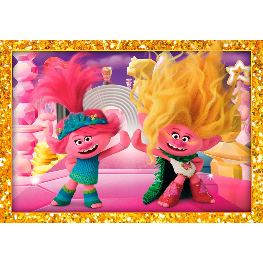 Trolls 3 puzzle 4 12-16-20-24pzs product photo