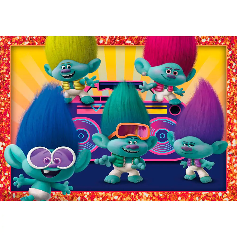 Trolls 3 puzzle 4 12-16-20-24pzs product photo