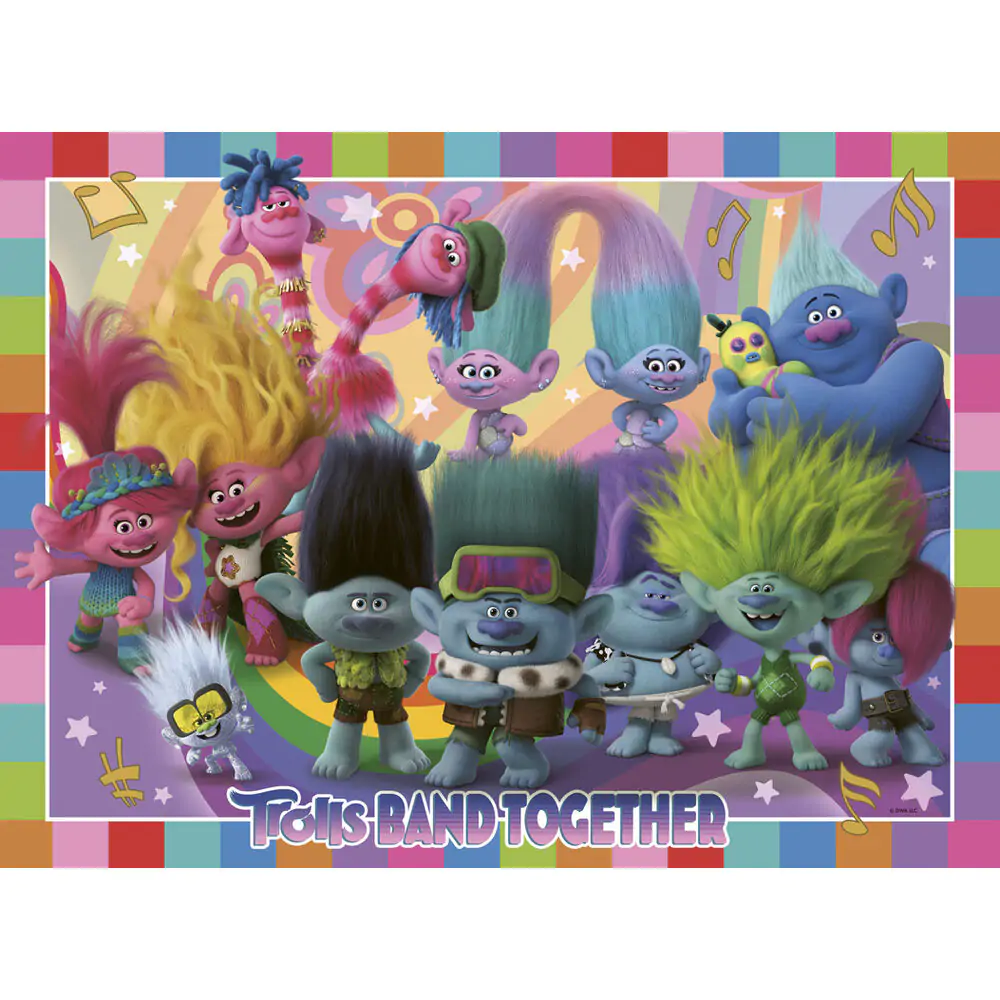 Trolls 3 XXL puzzle 100pcs product photo