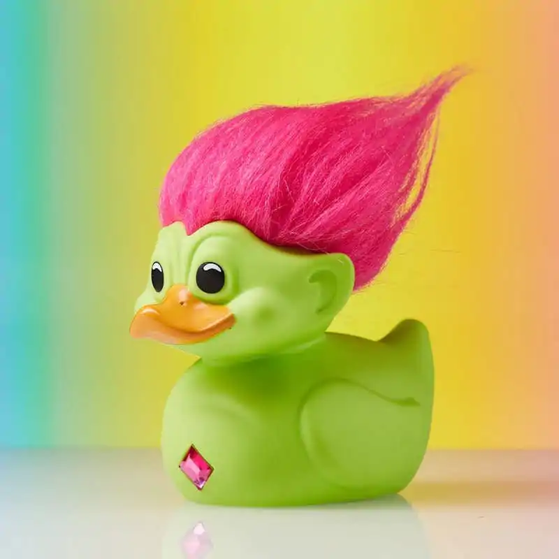 Trolls First Edition - Green Troll with Pink Hair Tubbz figure termékfotó