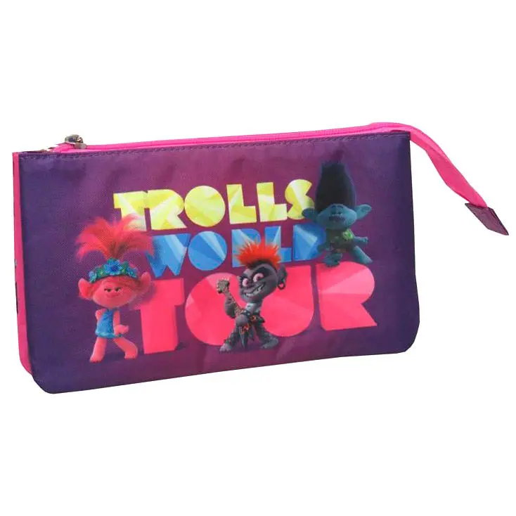 Trolls triple pencil case product photo