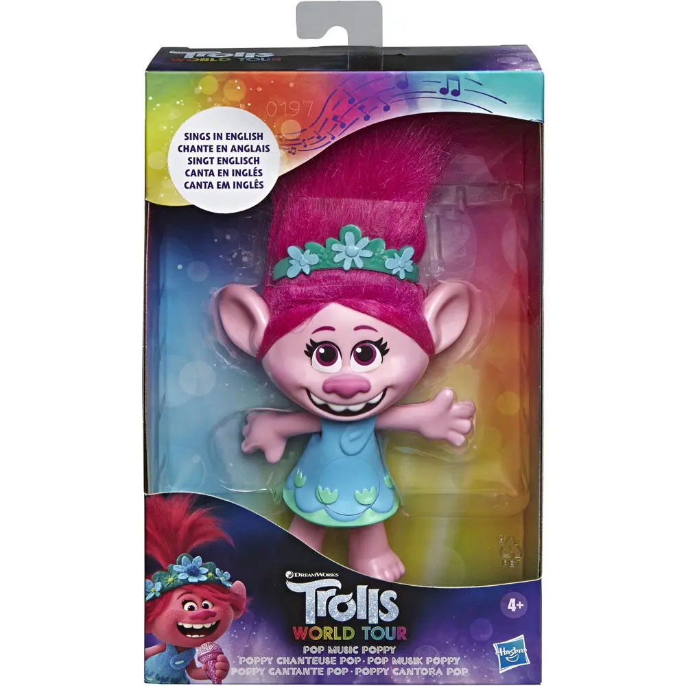 Trolls World Tour Poppy singing doll product photo