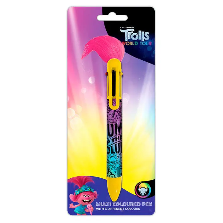 Trolls World Tour multicolor pen product photo