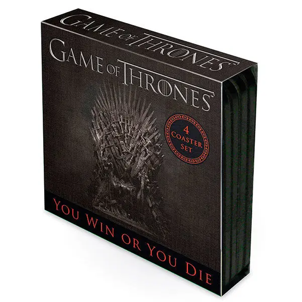 Game of Thrones 4 coaster set product photo