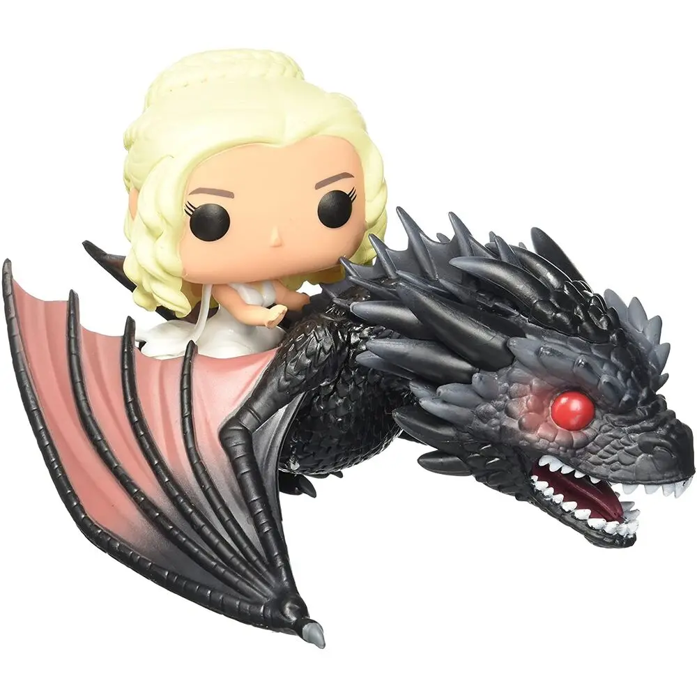 Game of Thrones POP! Rides Vinyl Figure Daenerys &amp; Drogon 18 cm product photo