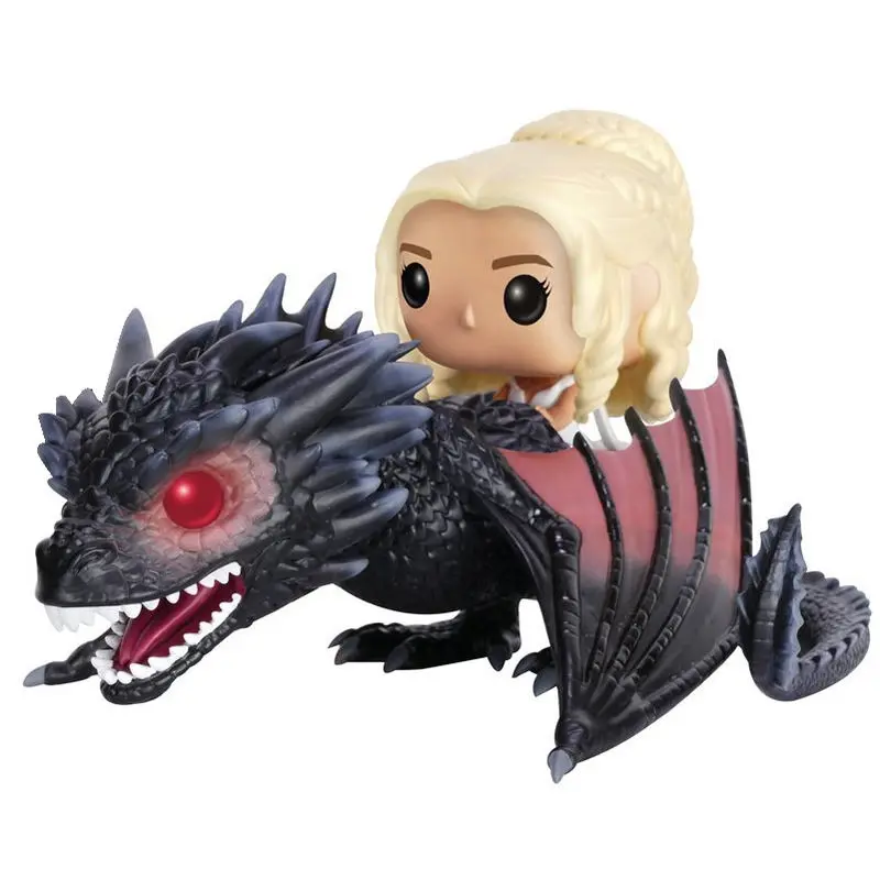 Game of Thrones POP! Rides Vinyl Figure Daenerys &amp; Drogon 18 cm product photo