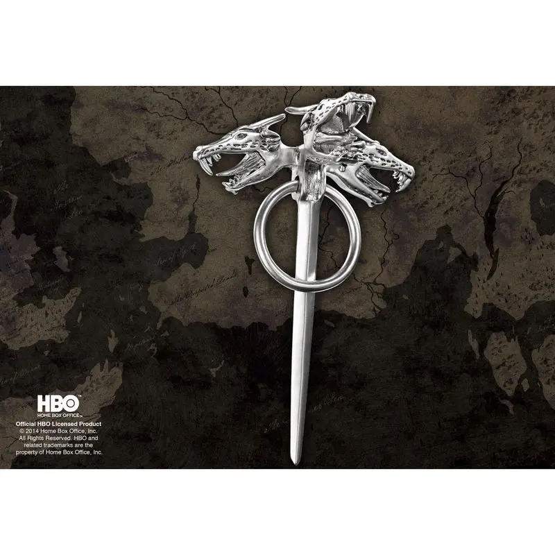 Game of Thrones Daenerys Three-Headed Dragon pin product photo