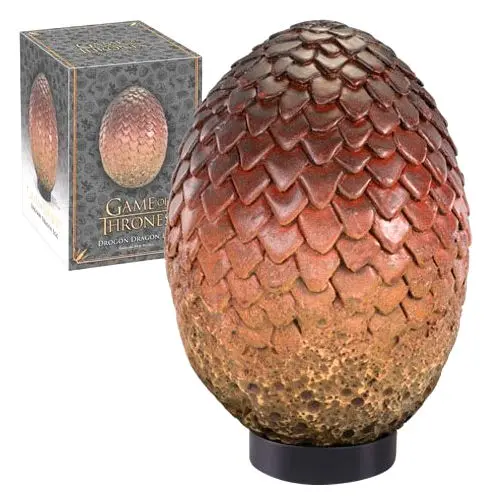 Game of Thrones Dragon Egg Prop Replica Drogon 20 cm termékfotó