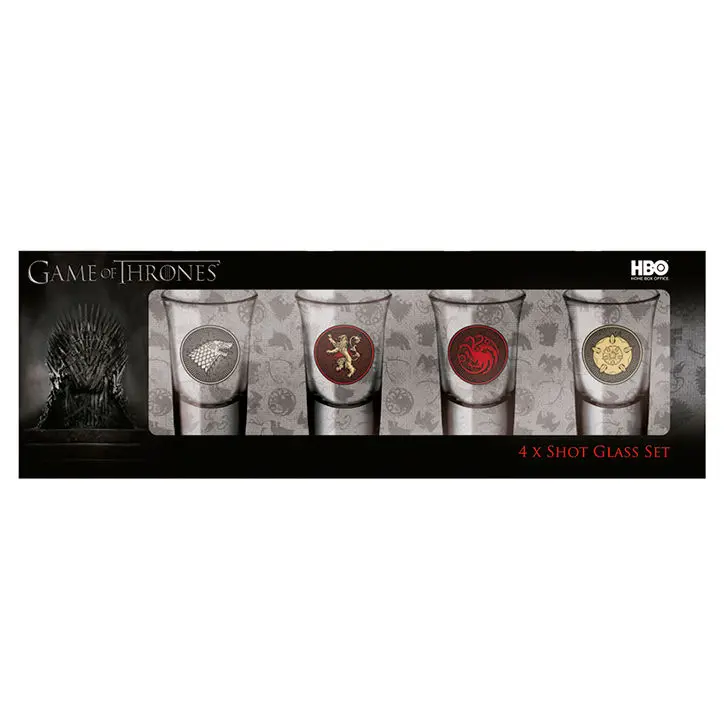Game Of Thrones Shotglass 4-Pack product photo