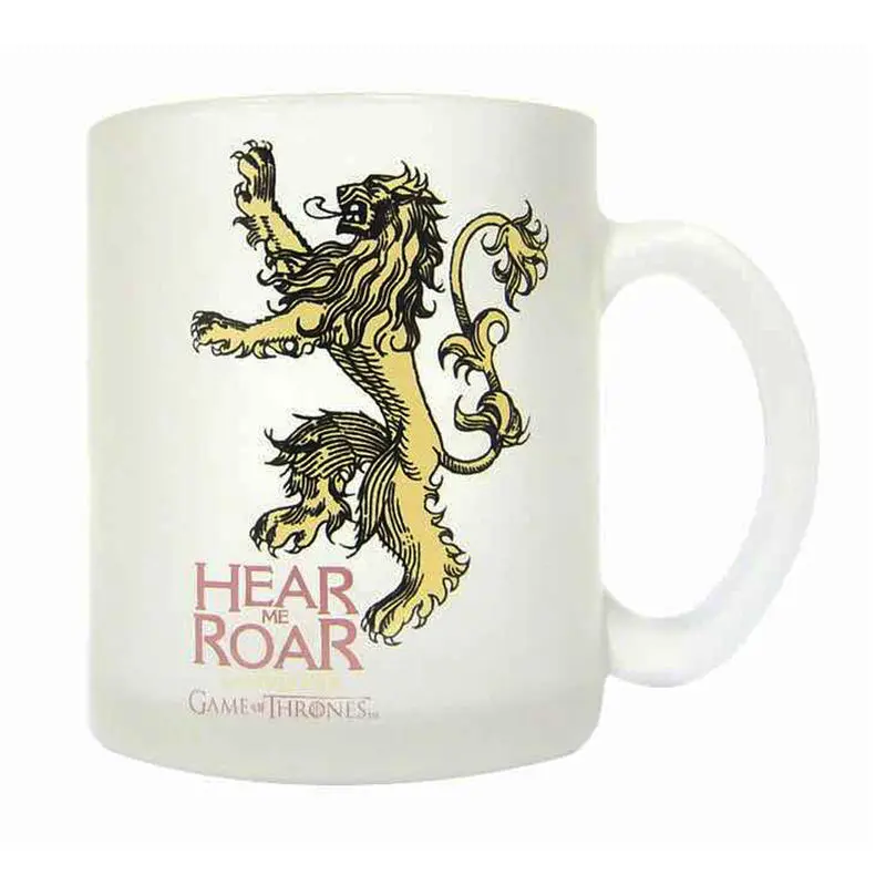 Game of Thrones Lannister translucent glass cup product photo