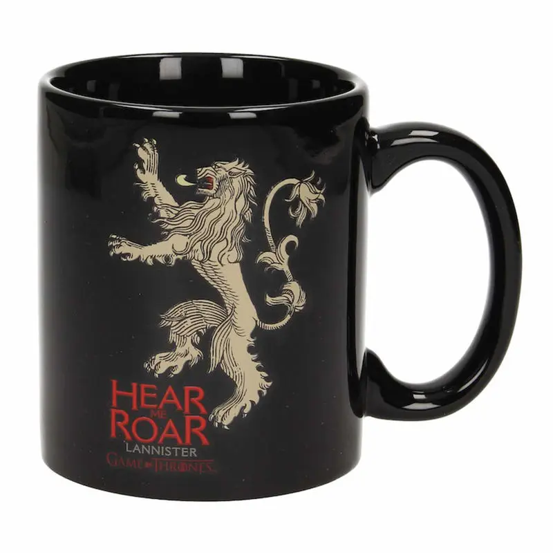 Game of Thrones Lannister Hear Me Roar mug product photo