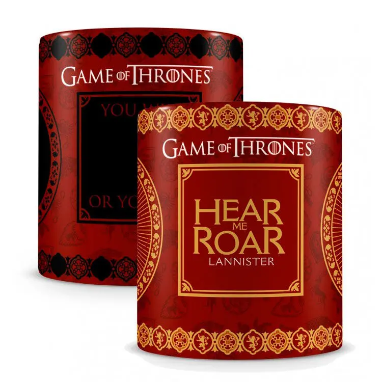 Game of Thrones Lannister heat changing mug product photo