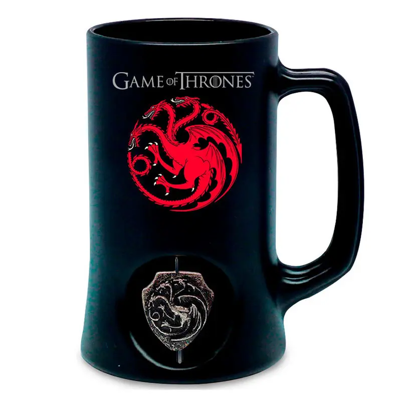Game of Thrones logo 3D Targaryen jug product photo